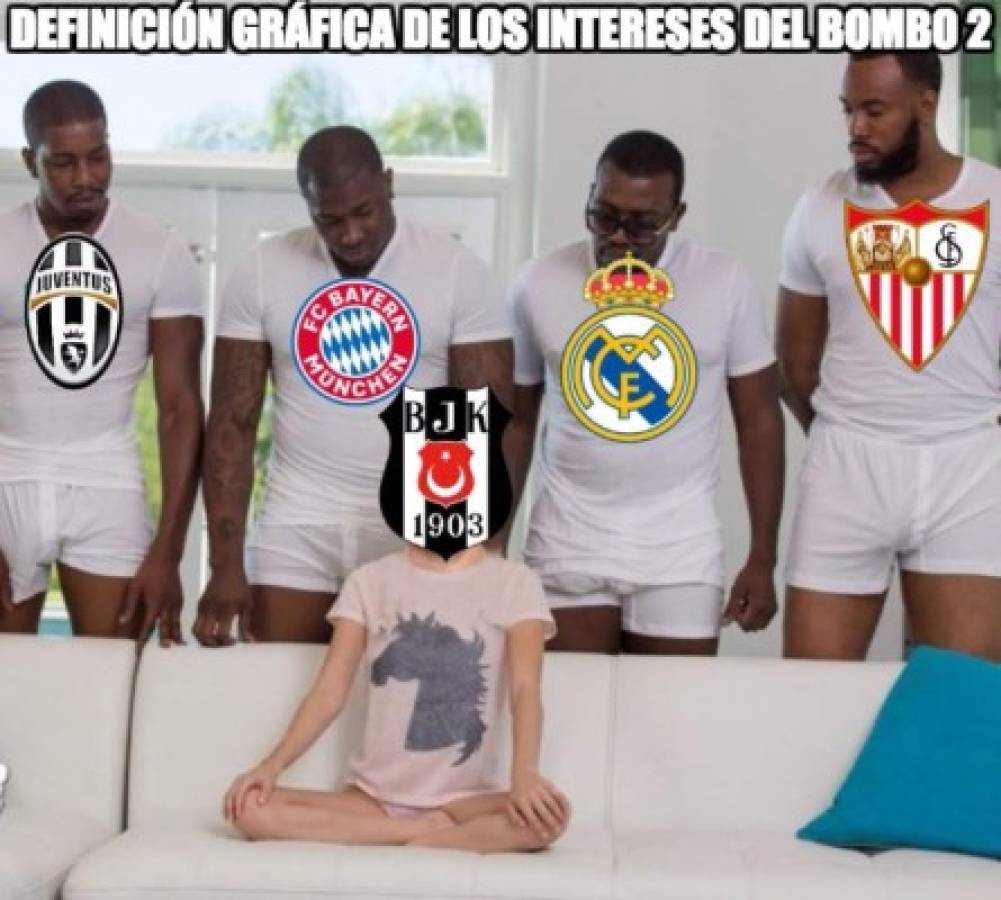 Memes del sorteo de octavos de Champions atacan al Real Madrid