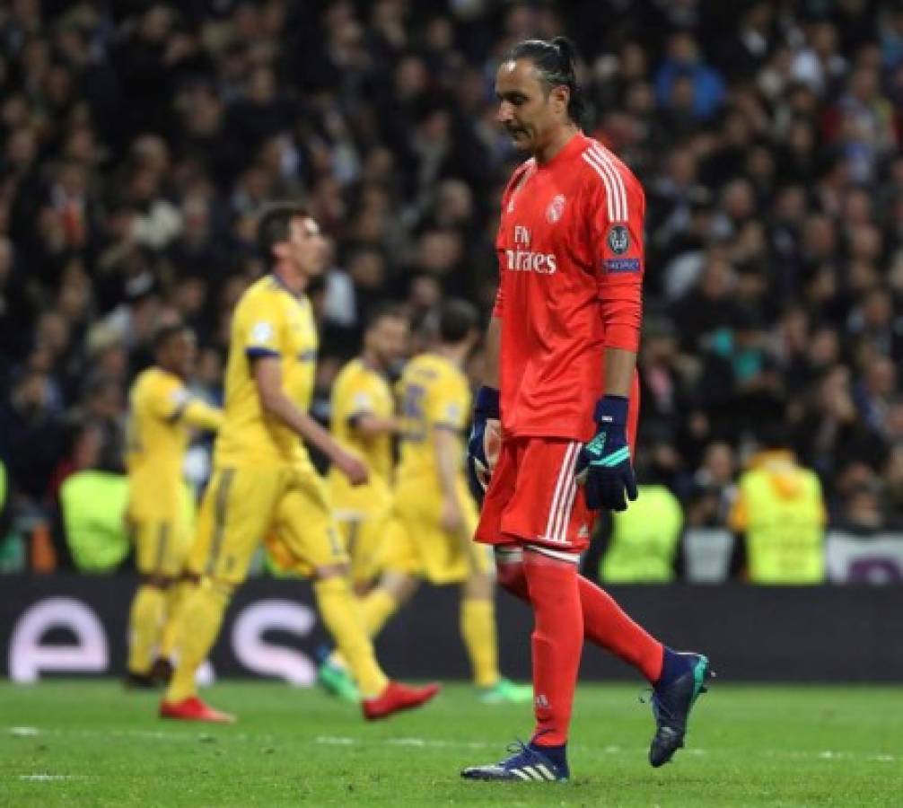 EN FOTOS: La tristeza de Keylor Navas por su horror y la locura de CR7 al final