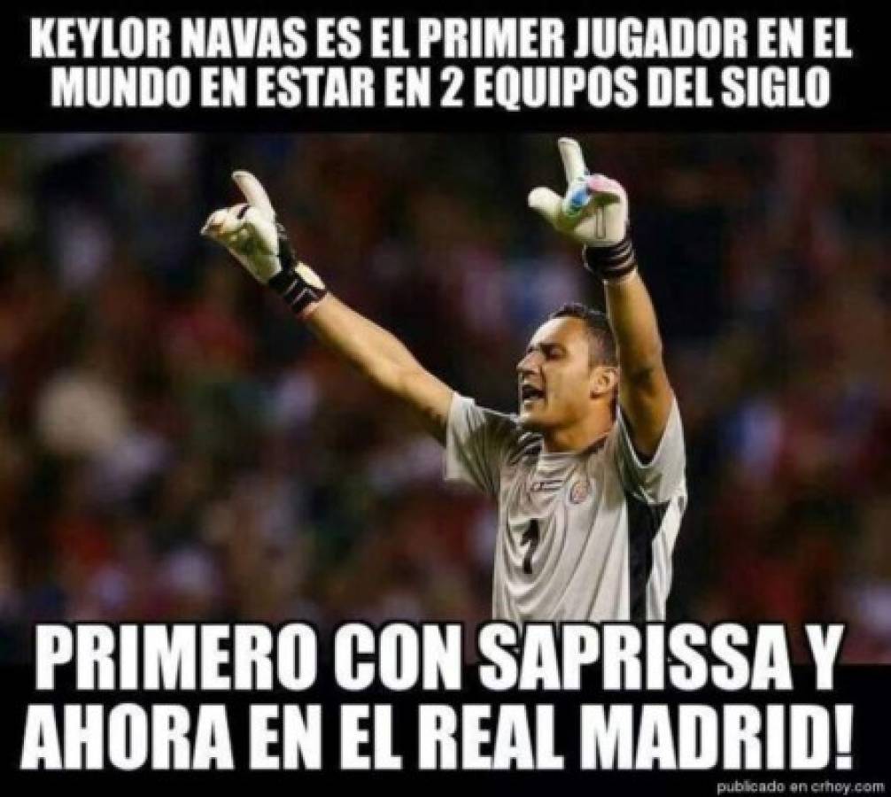 ¡Vaya creatividad! Las redes se llenaron de memes tras actuación de Keylor Navas