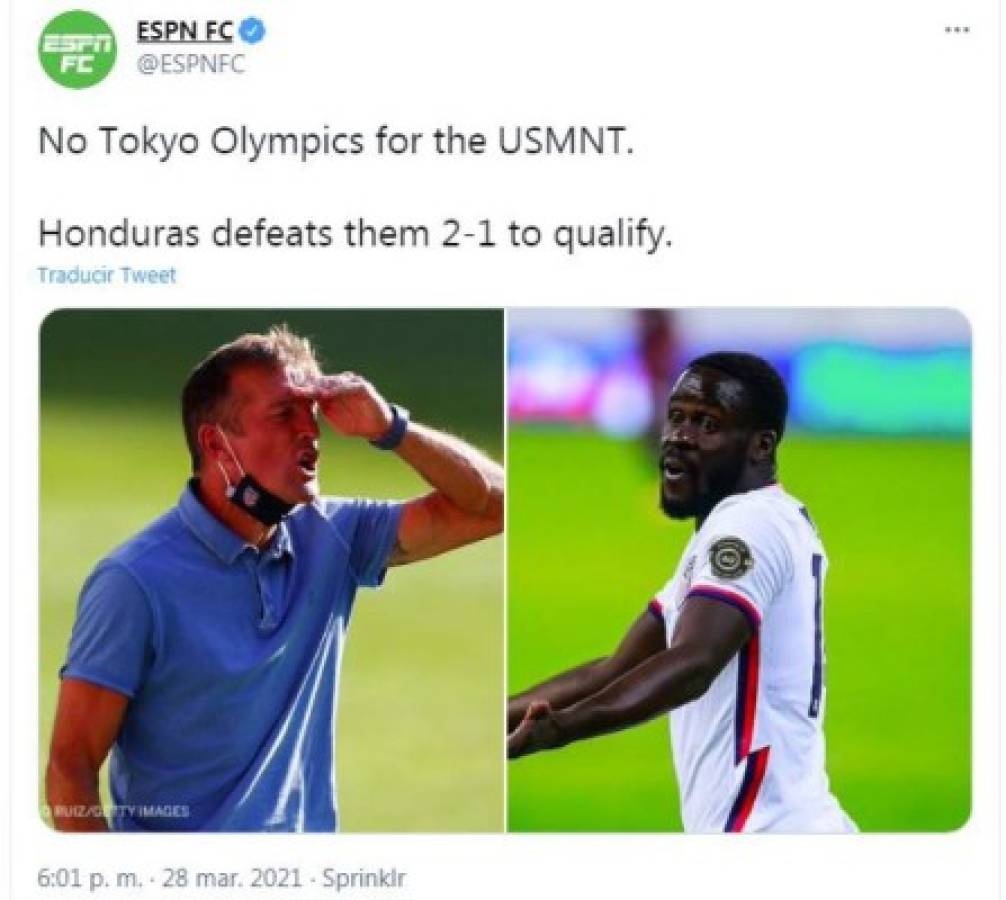 Lo que dicen los medios y deportistas de Estados Unidos de la eliminación de Tokio 2021: 'Fracaso, otra vez'