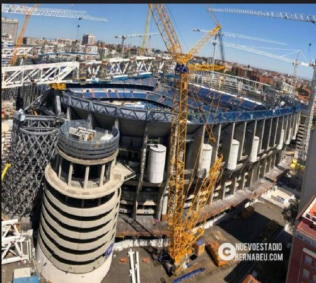Real Madrid publica nuevas imágenes de la transformación radical del Santiago Bernabéu