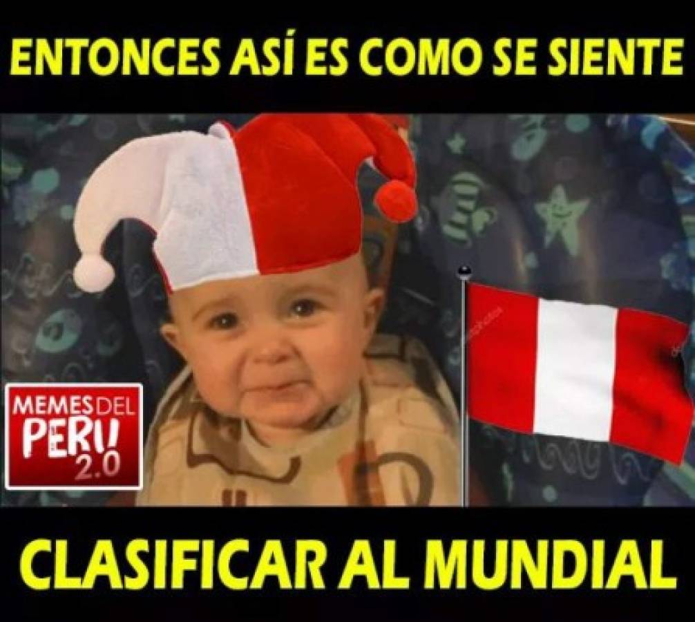 Los mejores memes de la clasificación de Perú al Mundial de Rusia 2018