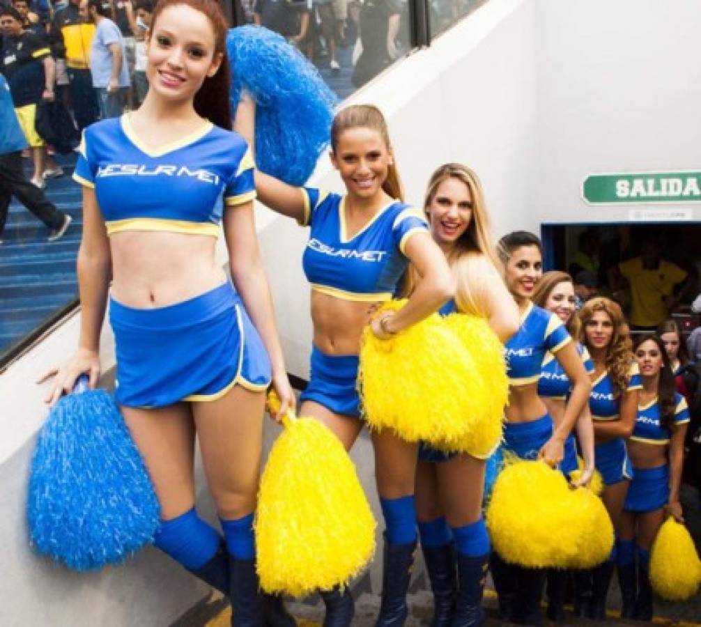 ¡Belleza argentina! Las espectaculares hinchas de Boca Juniors y River Plate