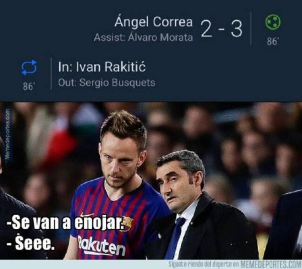 Los otros memes donde humillan a Messi y al Barcelona tras caer ante el Atlético de Madrid