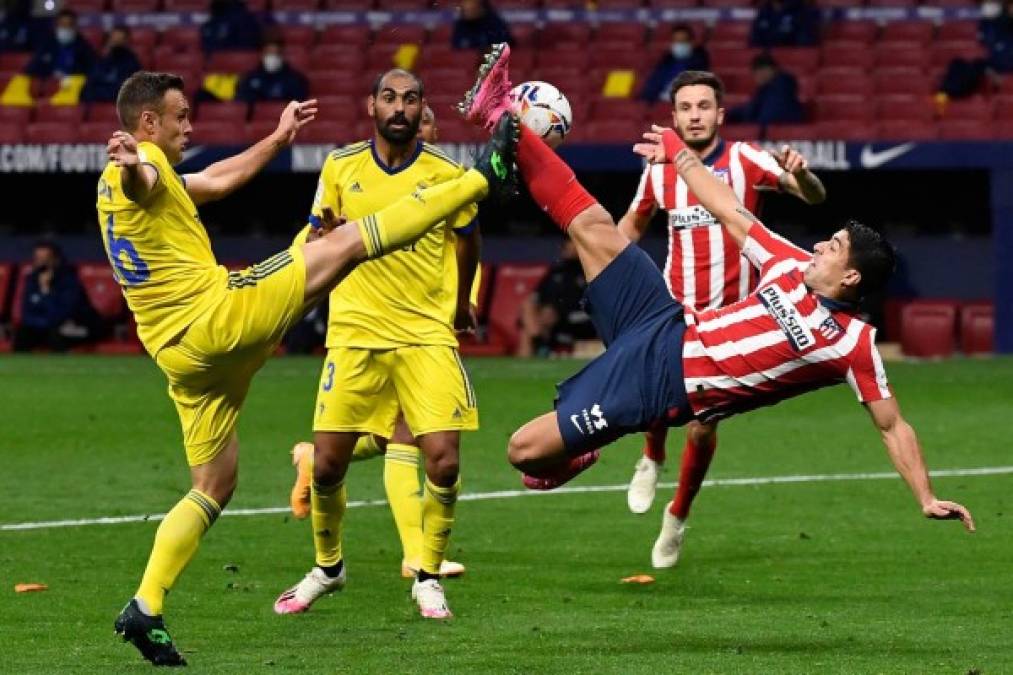 ¡Sigue la racha! Atlético Madrid golea sin apuros al Cádiz de Antony Lozano