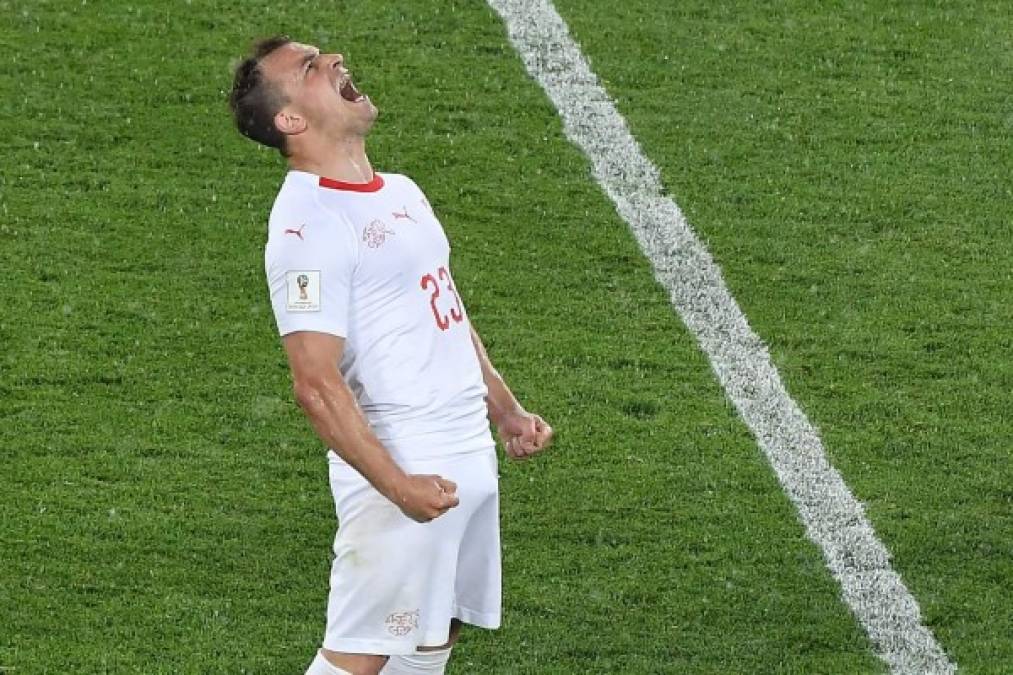 Con gol en el 89 de Shaqiri, Suiza le gana 2-1 a Serbia y sueña con octavos