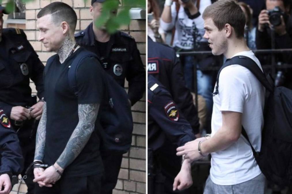 ¿Por qué los futbolistas rusos Mamaev y Kokorin estaban presos?