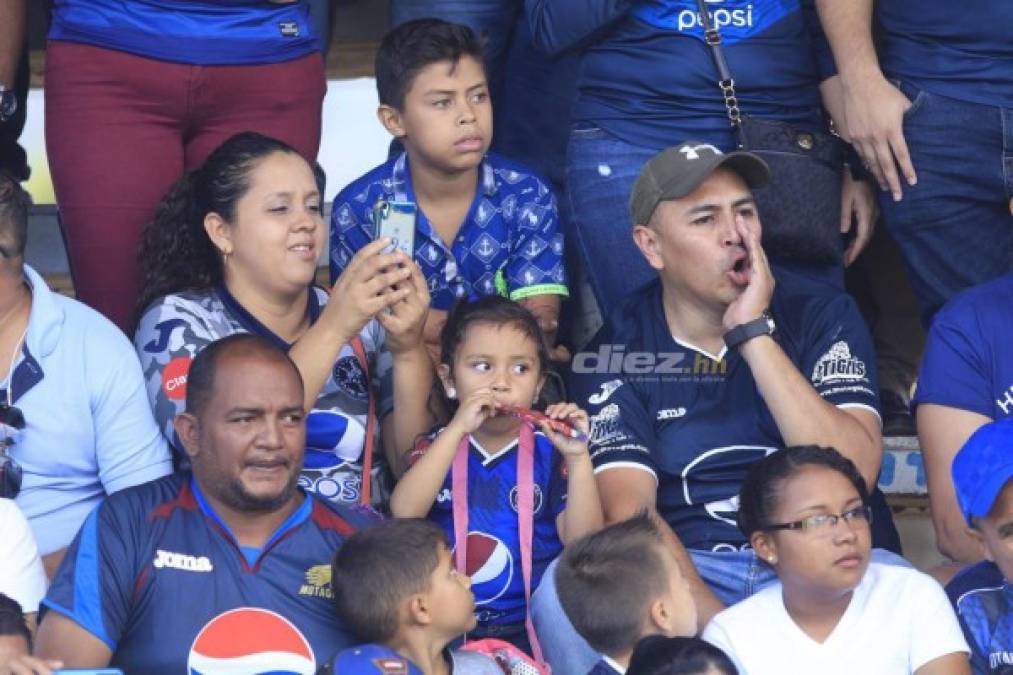 Afición de Motagua de Danlí respondió con altura en clásico ante Marathón