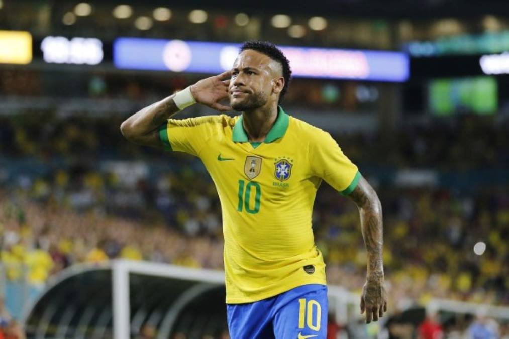Colombia y Brasil empatan 2-2 en amistoso con un dulce regreso de Neymar