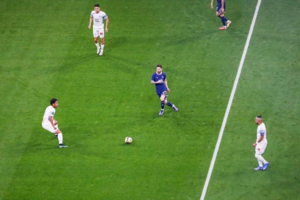 Messi pasa sin brillo en su primer clásico francés y PSG iguala sin goles ante Marsella en el Vélodromo
