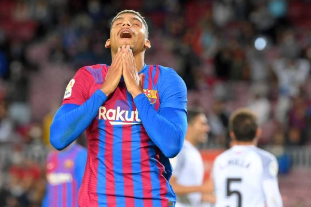 ¡De infarto! Barcelona rescató el empate en los últimos minutos ante Granada gracias a Ronald Araújo