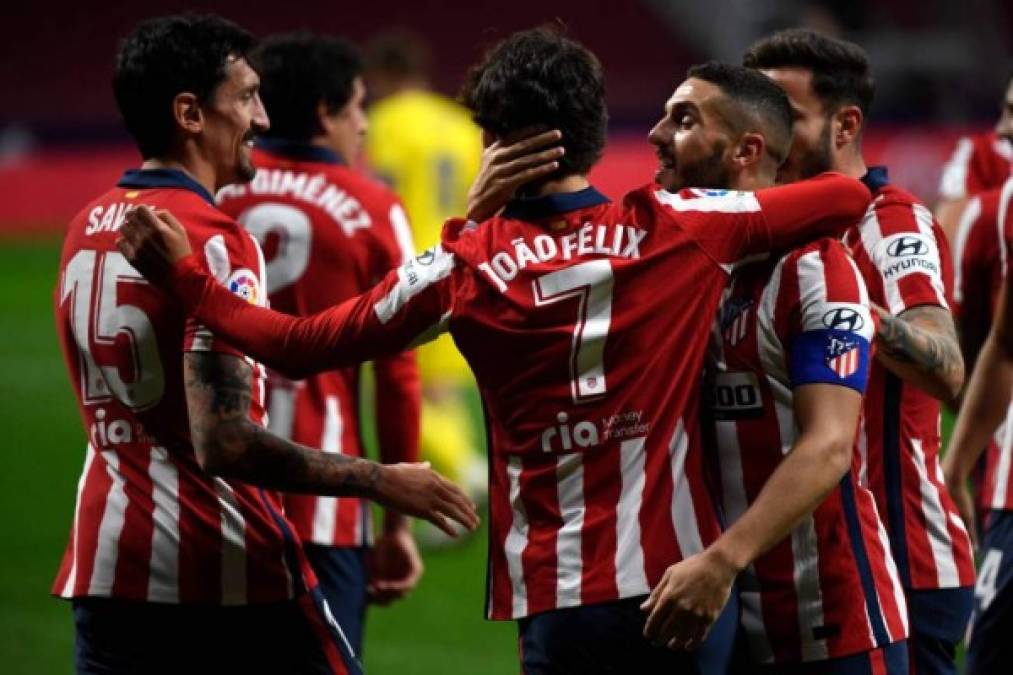 ¡Sigue la racha! Atlético Madrid golea sin apuros al Cádiz de Antony Lozano