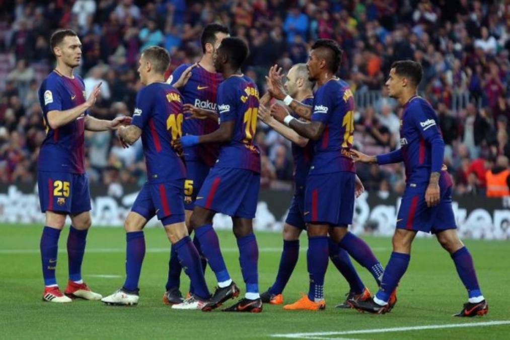 Paliza del Barcelona al Villarreal y mantiene a salvo el invicto en la Liga de España