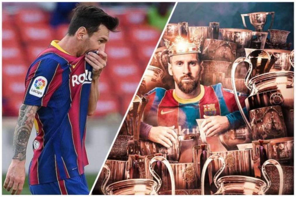 'Se va el rey de Barcelona', salida de Lionel Messi pone en 'shock' las redes sociales