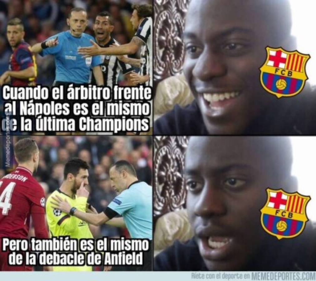 Barcelona sigue vivo en la Champions League... ¡y los memes revientan al Real Madrid!