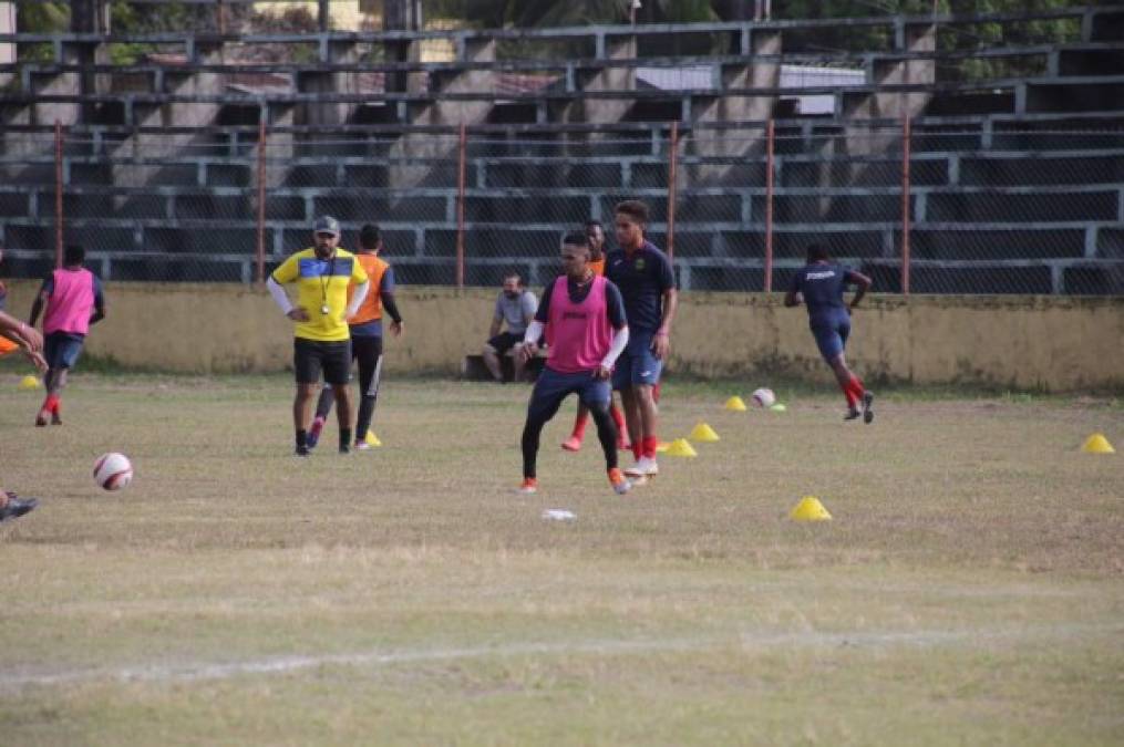 Real España continúa los trabajos de pretemporada en Tela