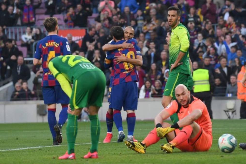 Barcelona receta paliza gracias a Messi y antes de medirse al Napoli en Champions