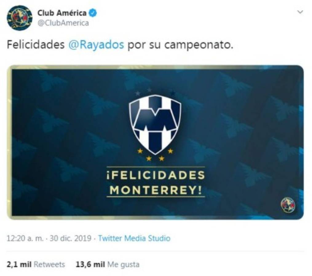 Monterrey campeón: Lo que se dijo en varias partes del mundo sobre el título de Rayados