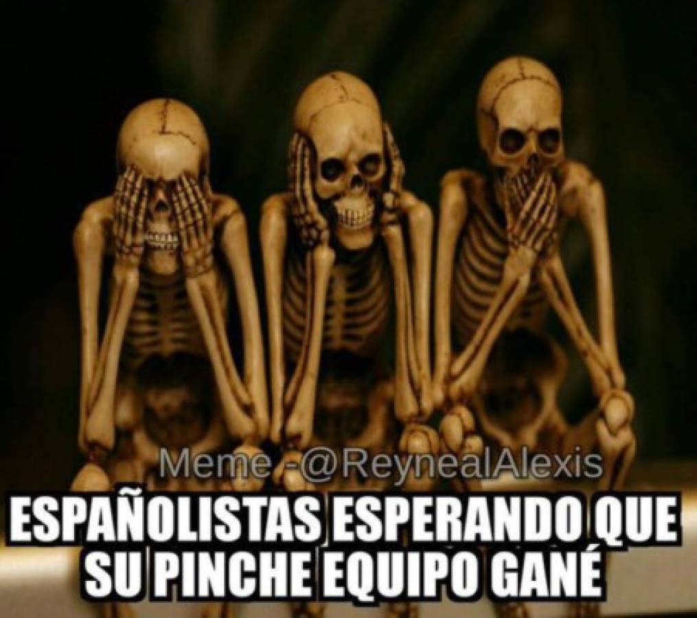 ¡TERRIBLES! Los memes que dejó el triunfo de Olimpia ante Real España  