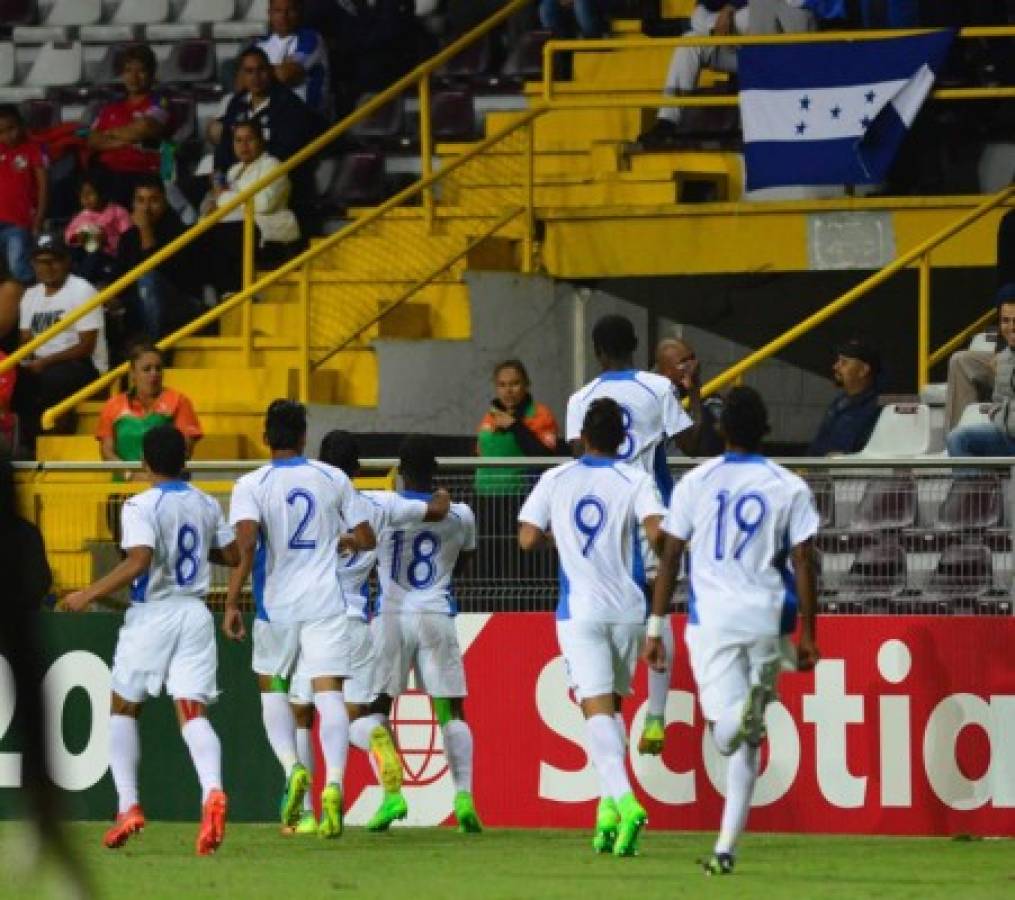 Las imágenes que la TV no mostró del Honduras-Panamá en Sub-20