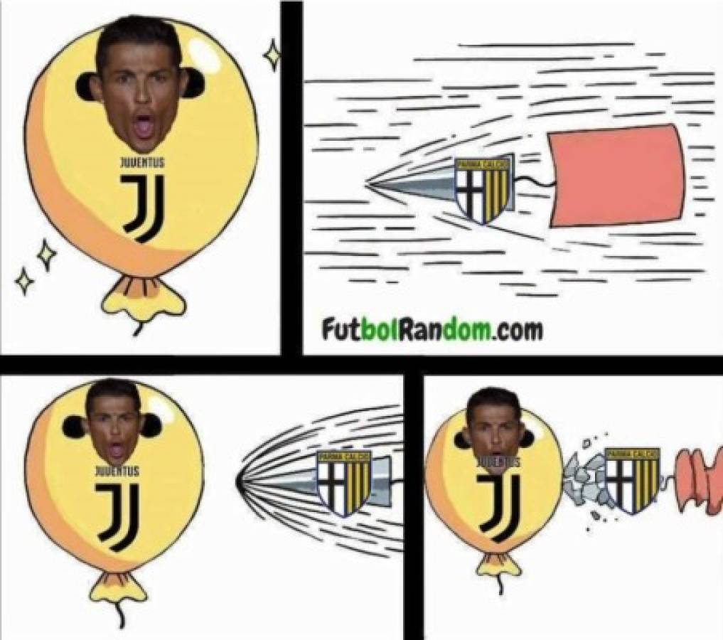 Juventus ganas, pero los memes atacan a Cristiano Ronaldo