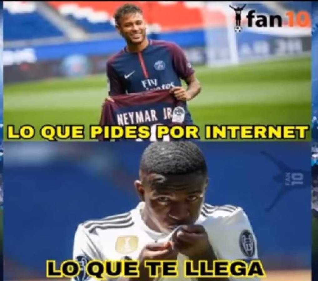 Los crueles memes de la presentación de Vinicius con el Real Madrid