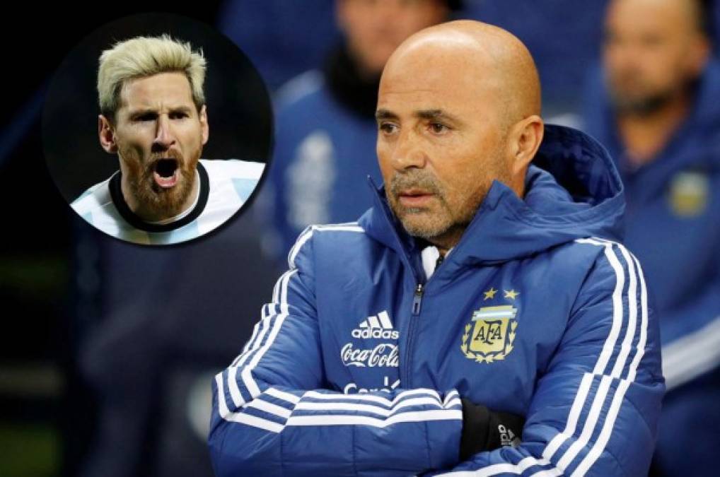 Rusia-2018: Sampaoli oficializó convocados de Argentina para el Mundial