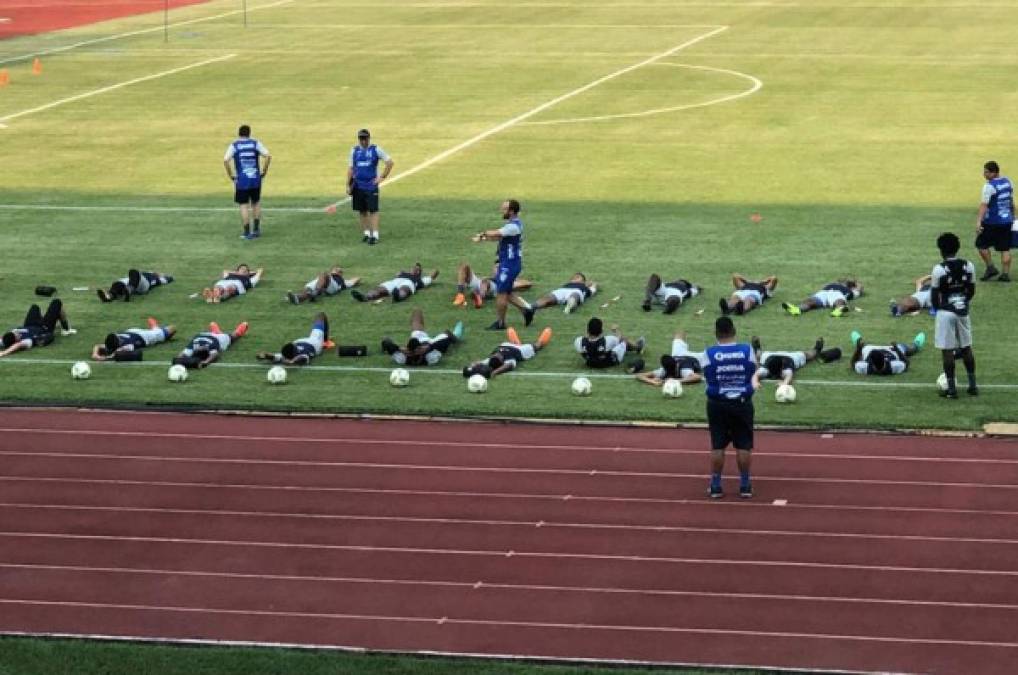 Selección Sub-23 de Honduras inició preparación rumbo a Tokio 2020