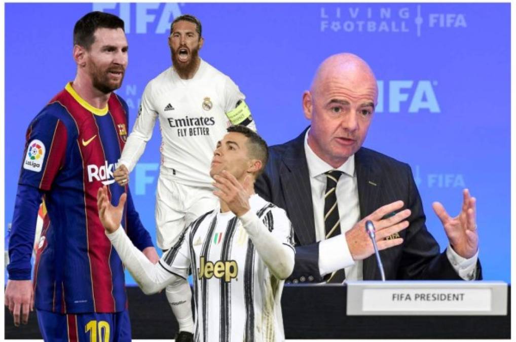 La FIFA ataca: Las sanciones que recibirán jugadores y equipos por participar en la Superliga Europea