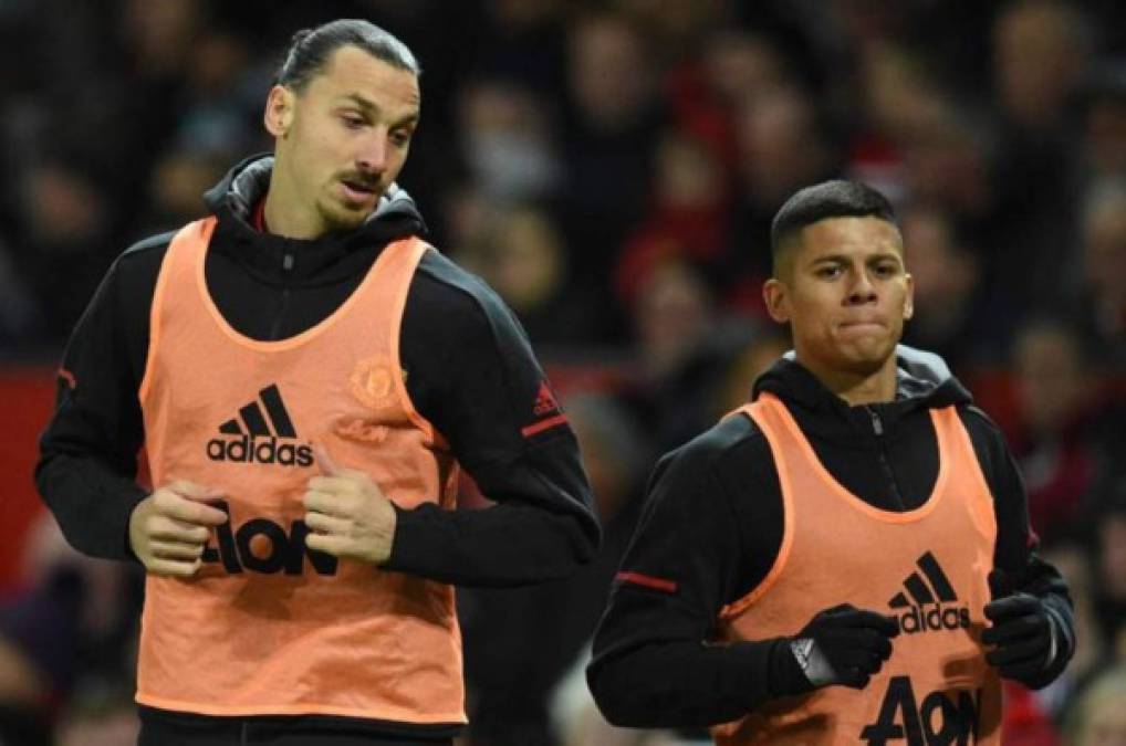 Marcos Rojo y la bronca que tuvo con Ibrahimovic en Manchester United: 'Cerrá la boca, no me grités'