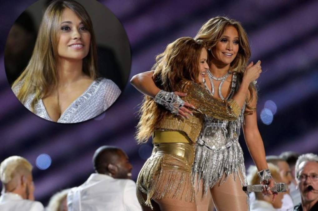 Antonella Roccuzzo y su publicación tras el show de Shakira y Jennifer López en el Super Bowl