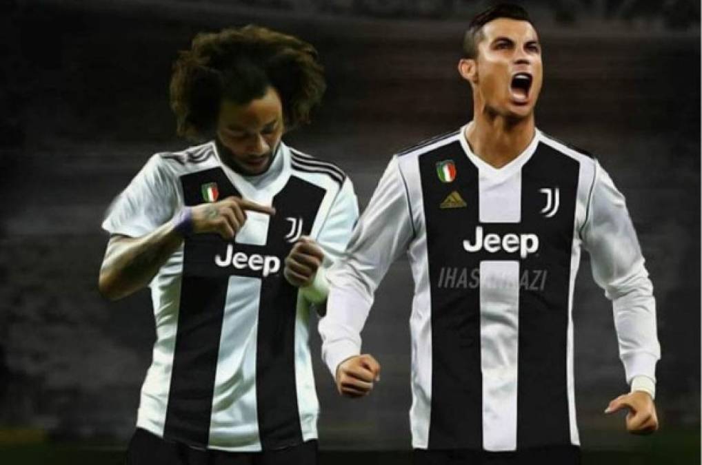 Juventus atacará otra vez por Marcelo y quiere juntarlo nuevamente con Cristiano Ronaldo