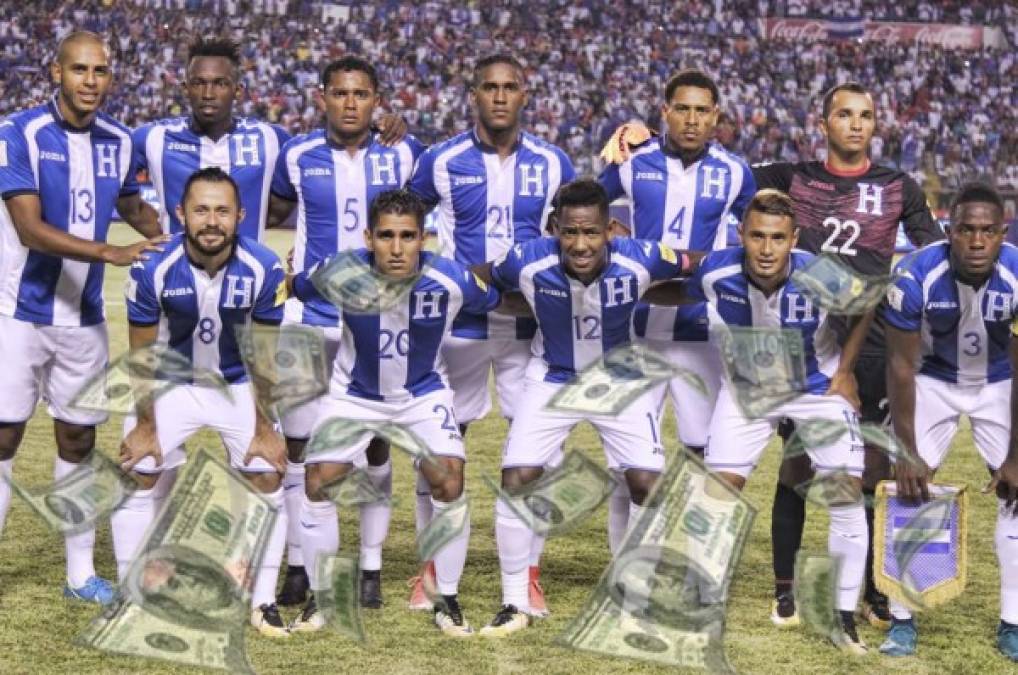 La millonaria suma que pagan los patrocinadores de la selección de Honduras