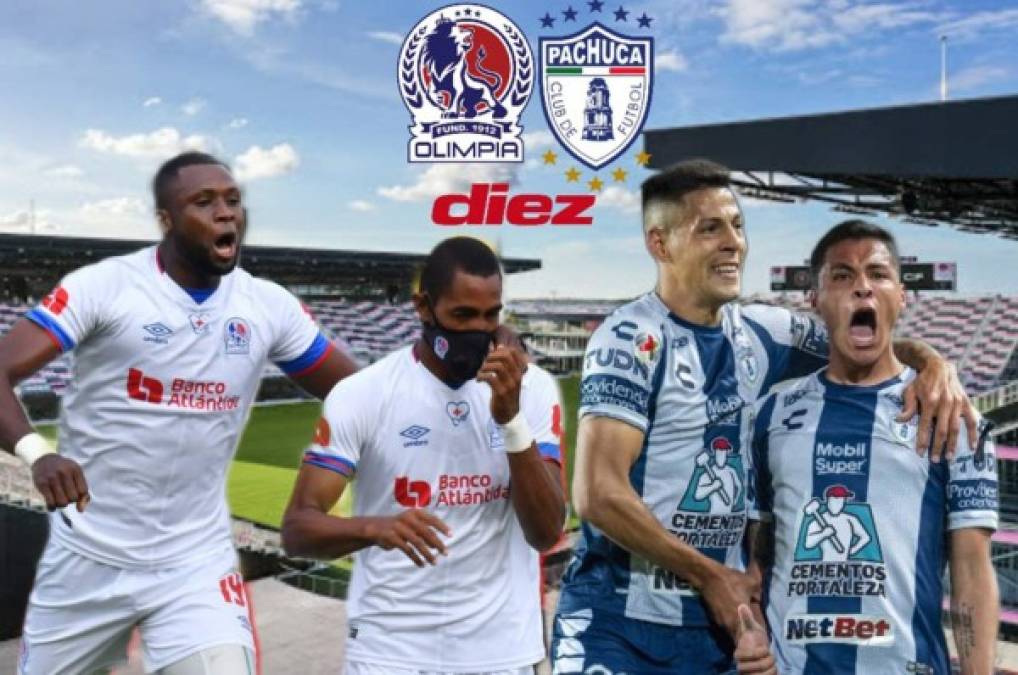 Pachuca confirma amistoso contra Olimpia y se jugará el 5 de septiembre en Fort Lauderdale, EUA