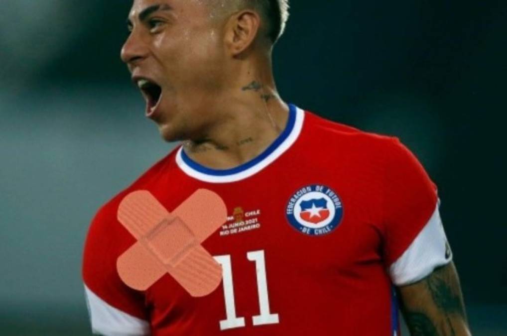 Desapareció: El motivo por el que la selección de Chile tapó su logo patrocinador en la Copa América