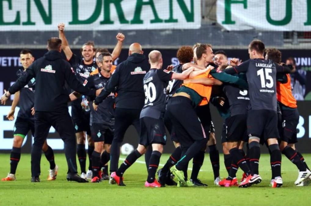 Werder Bremen sufre para conseguir su permanencia en Bundesliga ante el Heidenheim