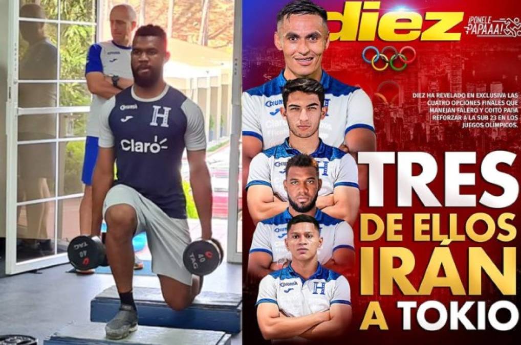 Jorge Benguché se olvida de la Copa Oro y se mete como refuerzo en Honduras en los Juegos Olímpicos