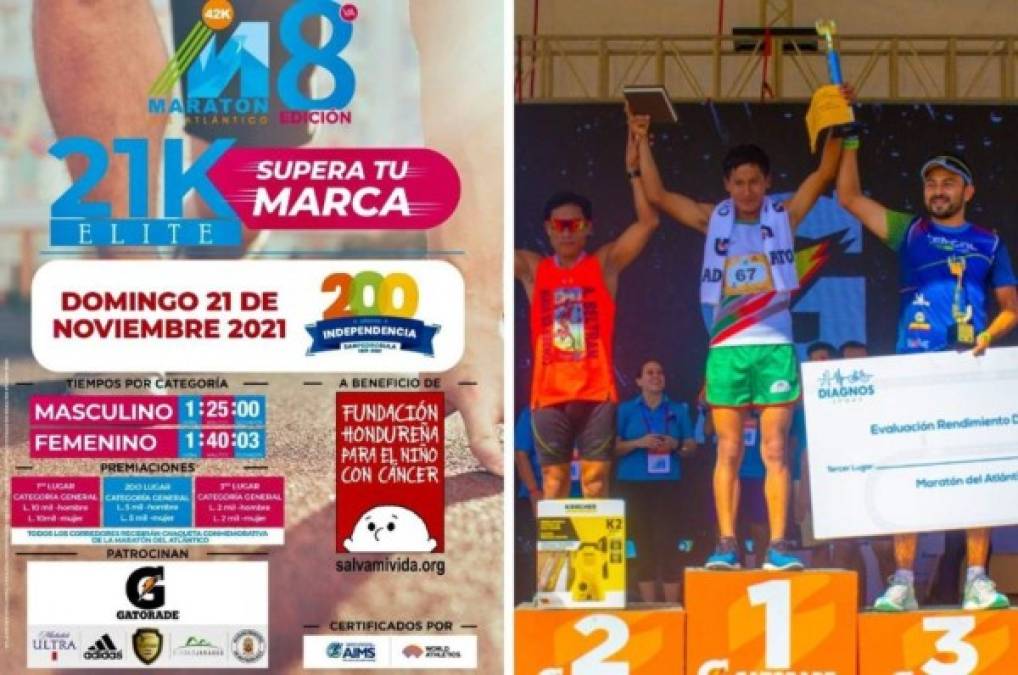 Regresa el muy esperado Maratón del Atlántico en su primera edición élite de 21 kilómetros.