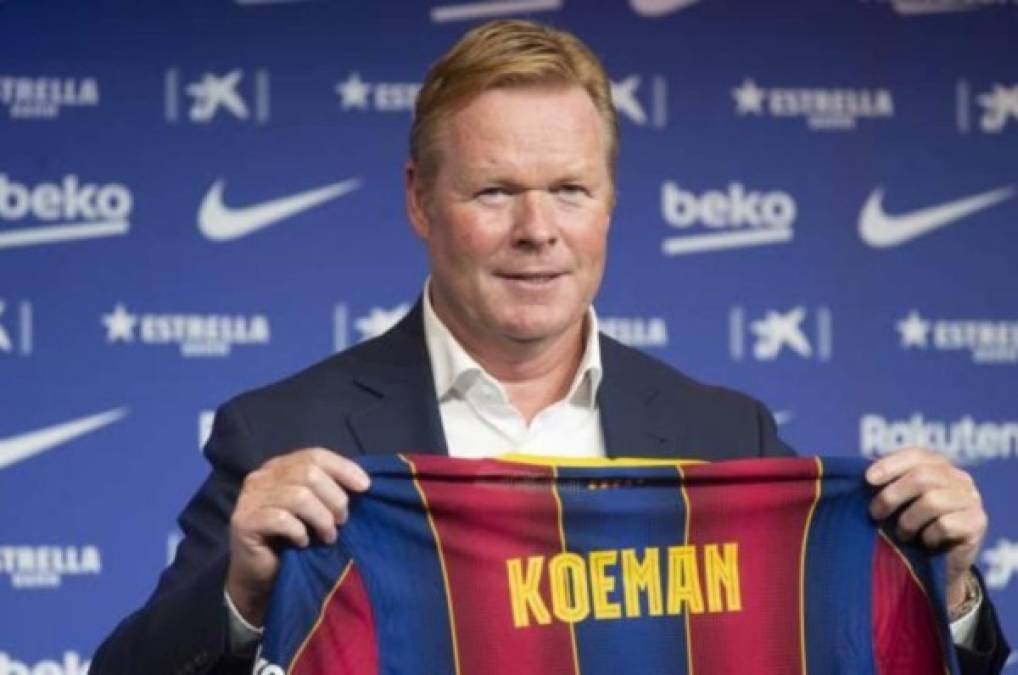 Koeman define su cuerpo técnico en Barcelona: Un exdelantero y 'un experto en jugadas de estrategia'