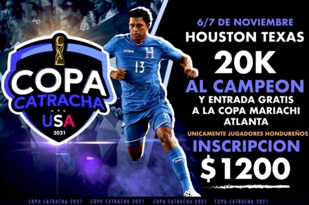 La primera edición de la 'Copa Catracha' llega a Houston con un premio de 20 mil dólares