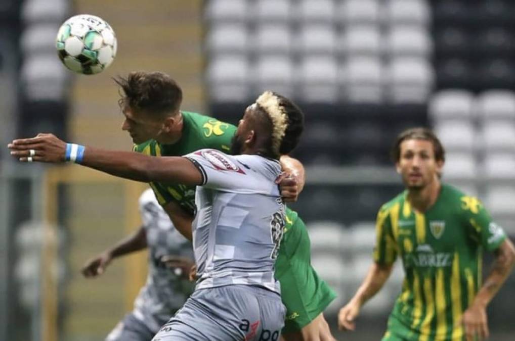 Jorge Benguché jugó en amistoso ante Tondela, marcó gol pero se lo anularon