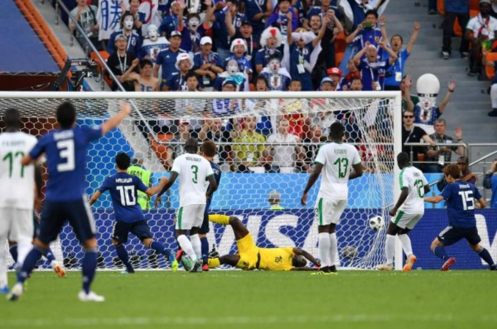 Japón vino de atrás dos veces y evita la derrota ante Senegal en el Mundial de Rusia