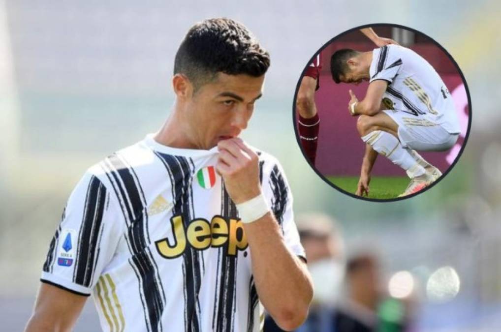 Vive un completo calvario y en Italia lo atacan: 'Cristiano Ronaldo es un fantasma en el campo'