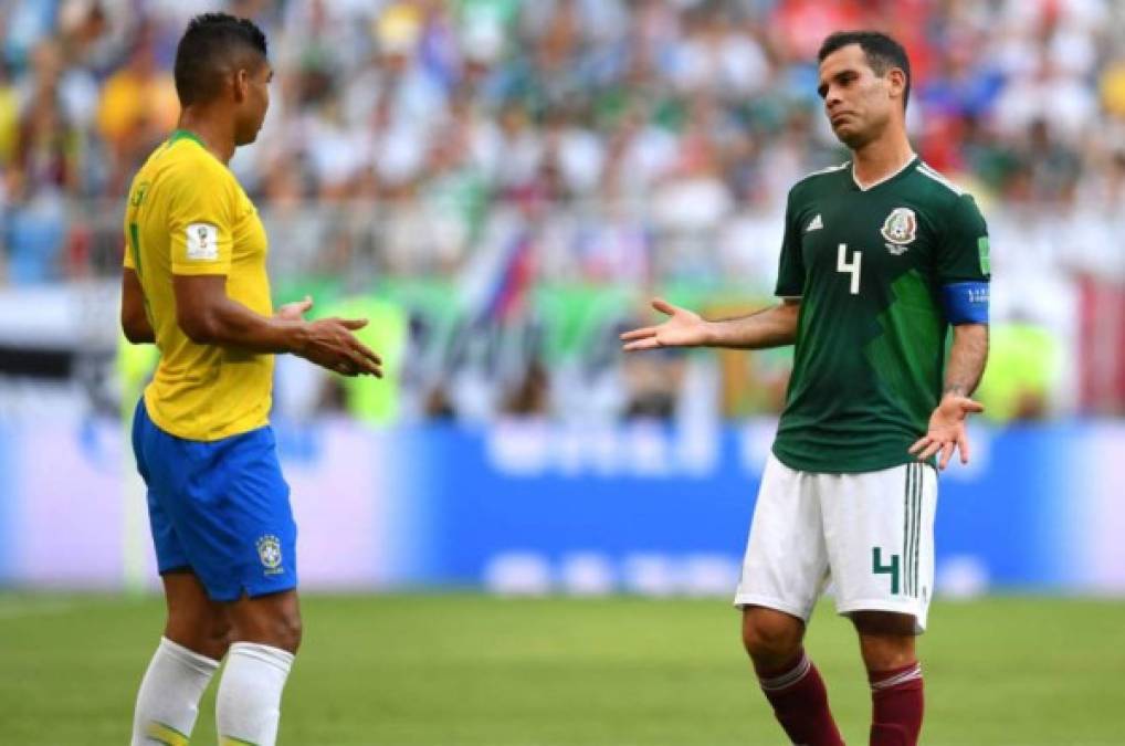 Rafa Márquez aclara lo que sucedió ante Brasil y admite que tocó a Robben en el Mundial del 2014