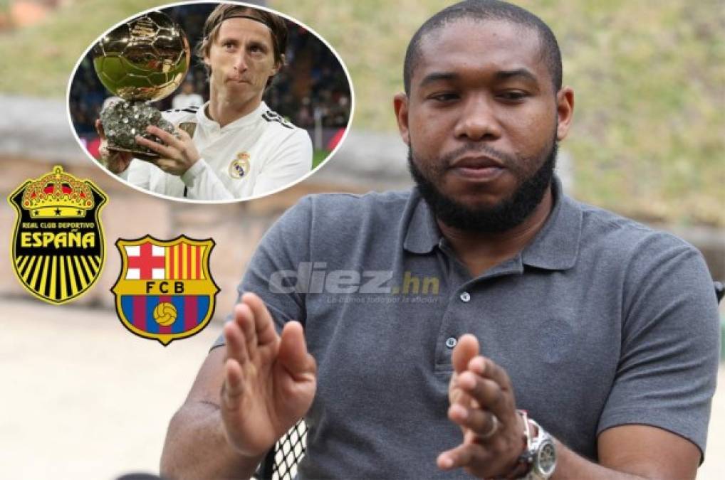 Wilson Palacios y sus revelaciones: Luka Modric, Real España y Barcelona