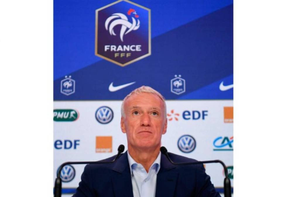 'Orgulloso', Deschamps renueva como seleccionador de Francia hasta el Mundial-2022