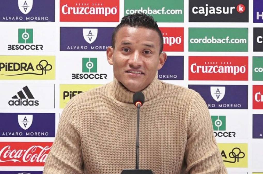 El Córdoba de España confirma la salida del futbolista hondureño Luis Garrido