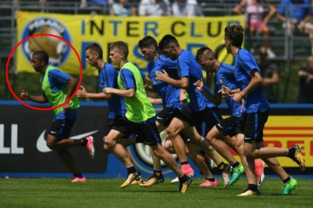 Rigoberto Rivas hace pretemporada con el primer equipo del Inter