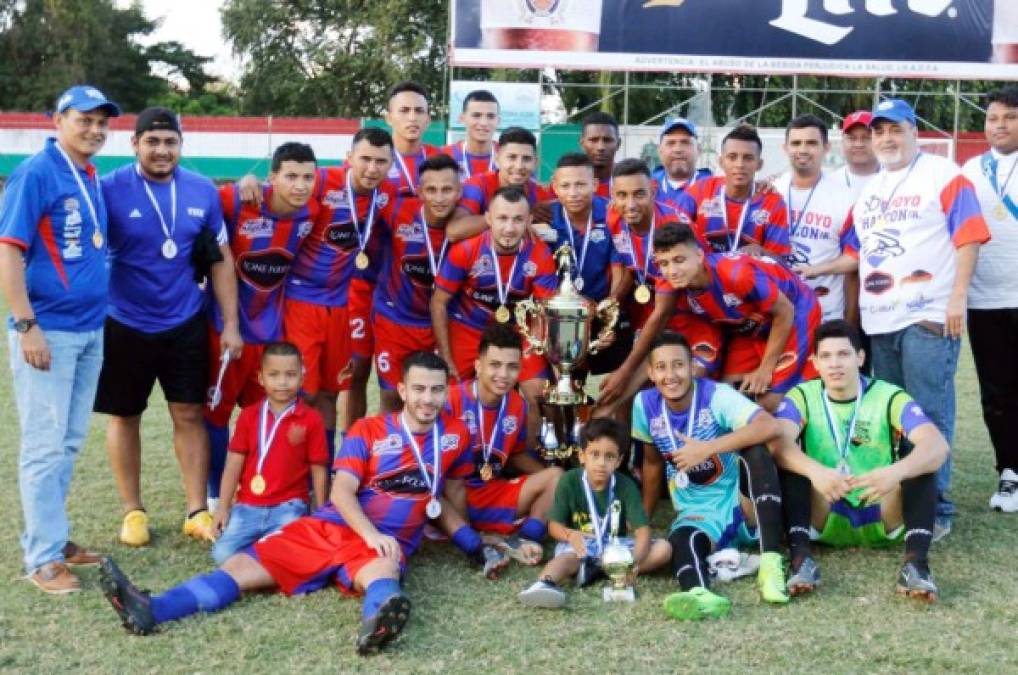 ¡Halcón Júnior se corona campeón de la Liga Mayor de San Pedro Sula!