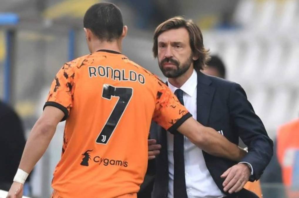 Pirlo le lanza un duro palo a Cristiano Ronaldo: ''Debemos ser menos egoístas...''